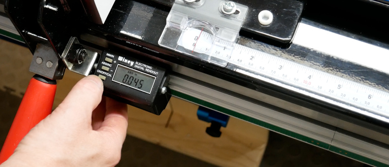 How to Calibrate a Wixey WR700 Saw Fence Digital Readout | The